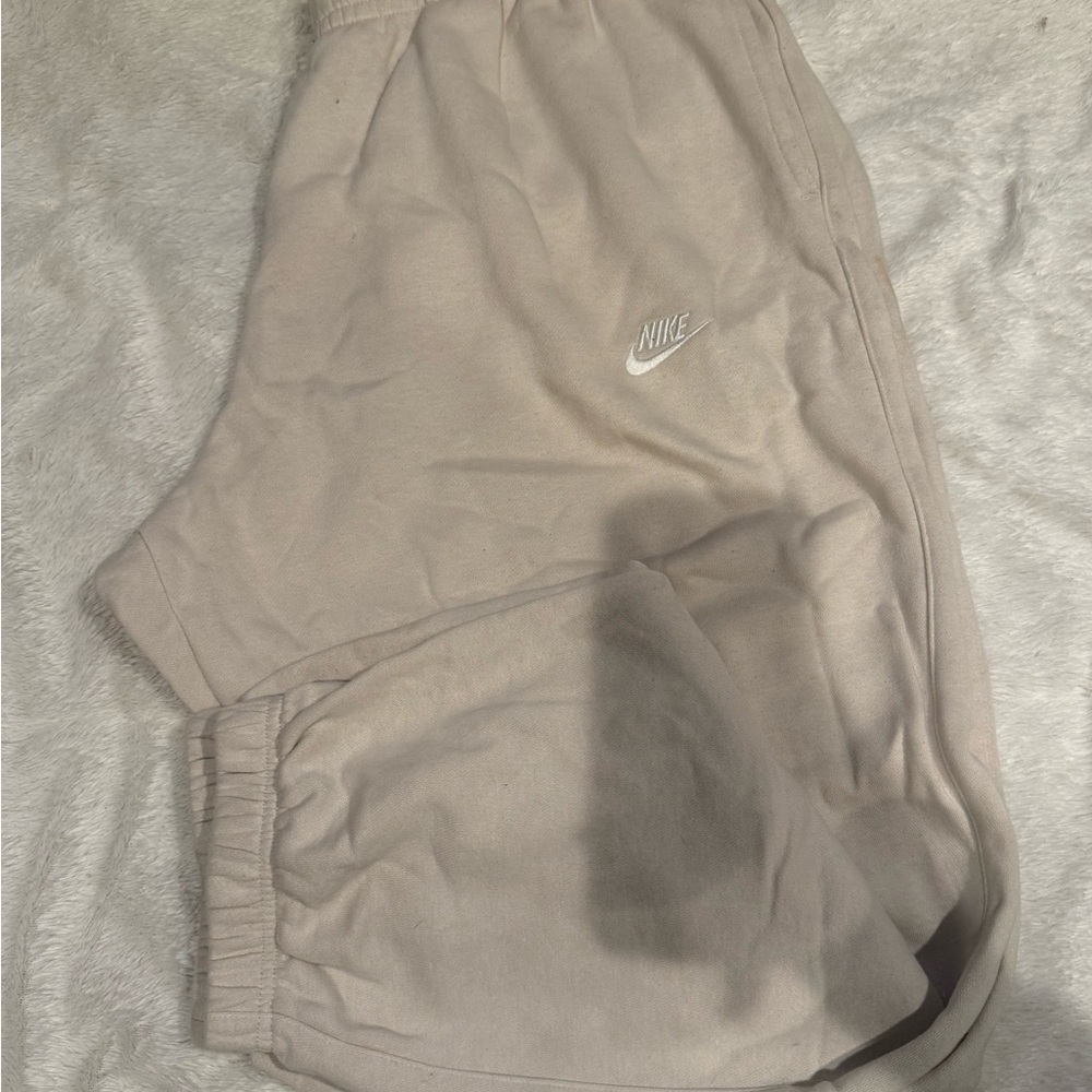 Nike mens Beige Sweatpants